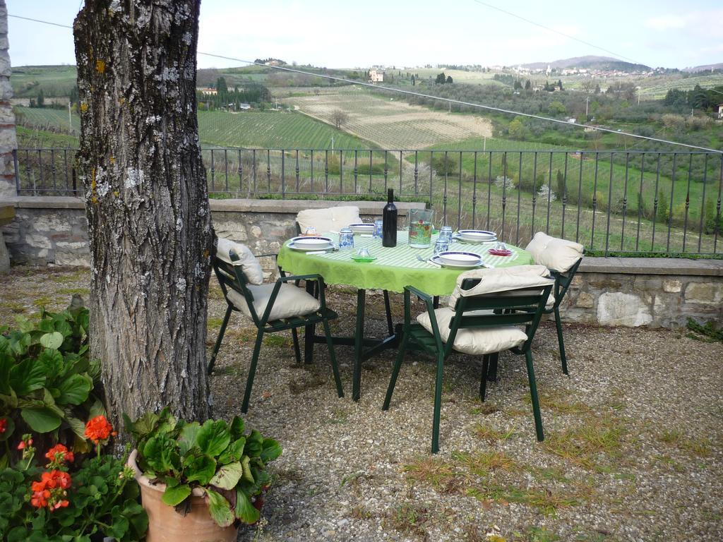 Complesso Colonico Pogginano Hostal Pelago Exterior foto